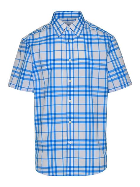 burberry camicia azzurra|Camicie per donna di Burberry .